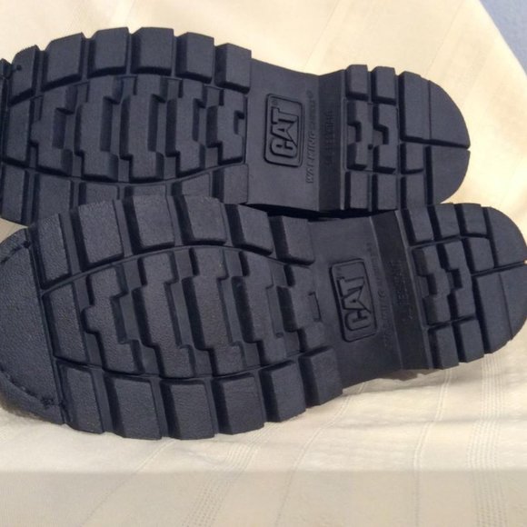 CATERPILLAR Men's 'Second Shift' Black Work Boot with Soft Toe NWOT. Size 10 M. - Picture 3 of 4